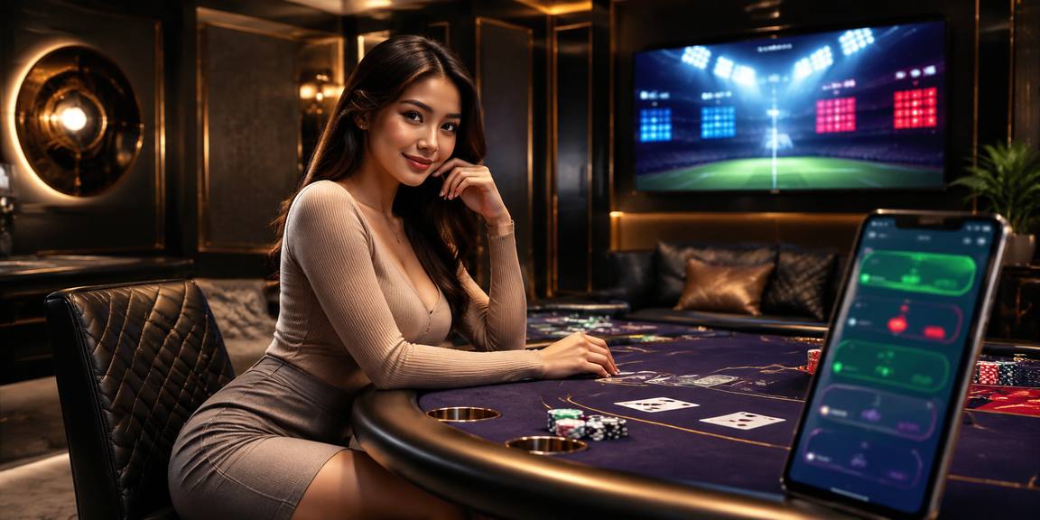Blackjack Langsung dengan Dealer Sebenar